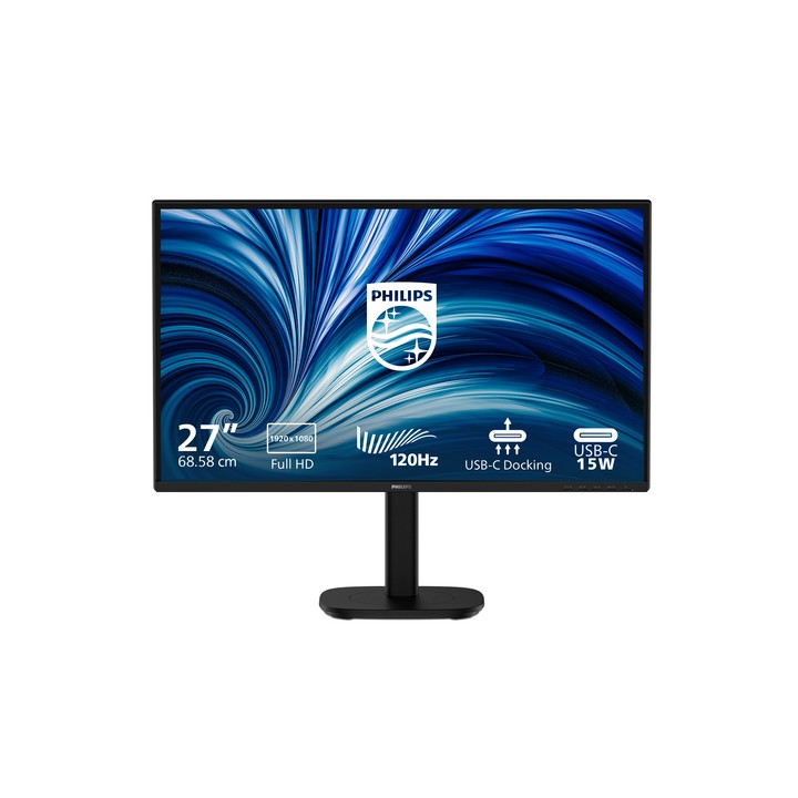 PHILIPS MONITOR 27 LED IPS FHD 16:9 4MS, REG ALTEZZA, DP/HDMI, USB-C