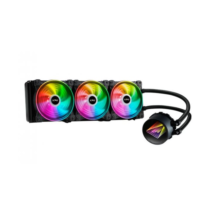 ADATA XPG DISSIPATORE CPU ACQUA LEVANTE X 360 ARGB BLACK RGB MIRROR PUMP HEAD