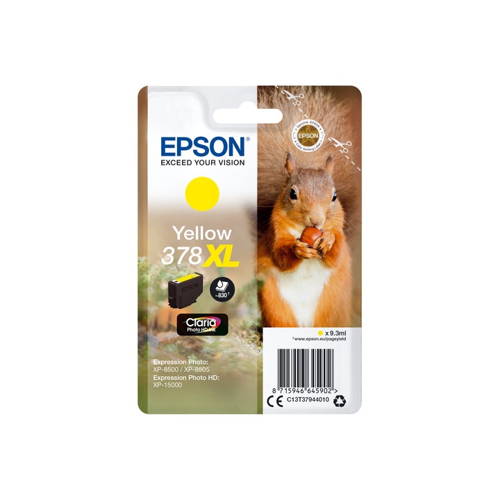 EPSON CART INK GIALLO SCOIATTOLO 378XL