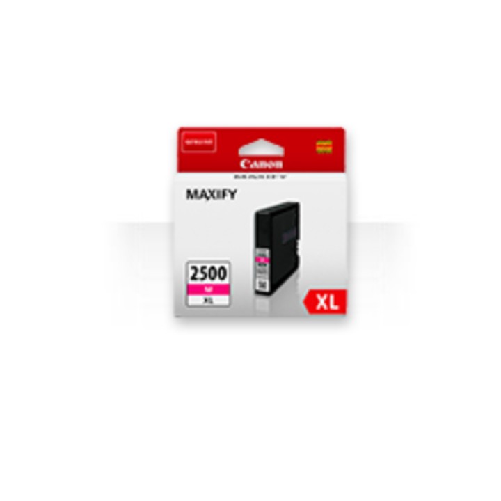 CANON CART INK MAGENTA PGI-2500XL PER MAXIFY MB4050, MB5050, MB5350