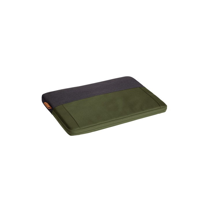 TRUST CUSTODIA/SLEEVE 16" MORBIDA PER LAPTOP/NOTEBOOK REALIZZATA CON PET RICICLATO - LISBOA VERDE