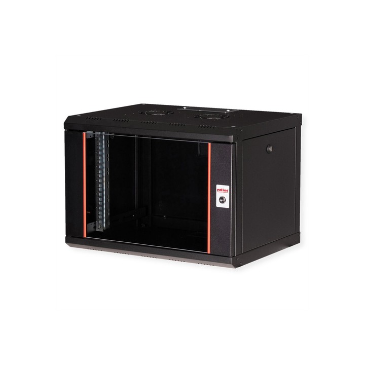 ROLINE 19" CABINET DA MURO RACK 7U, 600x450 (WxD), NERO