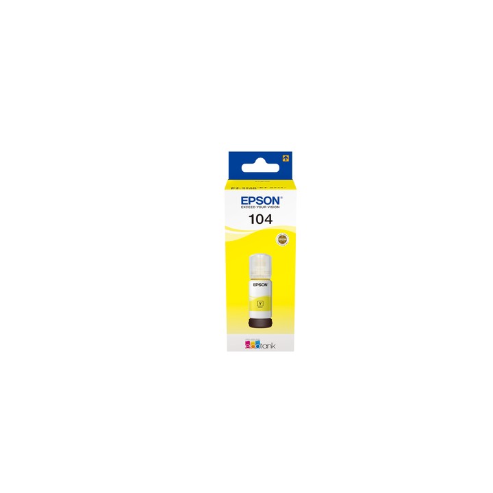 EPSON FLACONE ECOTANK GIALLO 65ML, 104