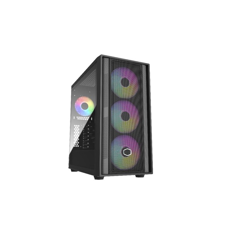 COOLER MASTER CASE SUPPORTO MB CONNETTORI RETRO 4 VENTOLE ARGB (3X140 FRONTE, X120 R