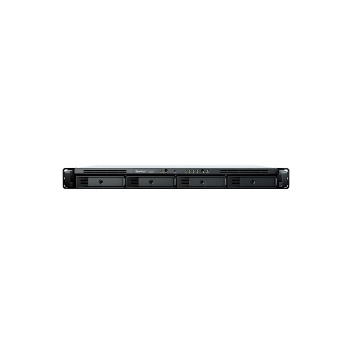 SYNOLOGY NAS RACK 4BAY 2.5"/3.5" SSD/HDD SATA, AMD RYZEN R1600 2CORE 2,6GHz, 2GB DDR4 ECC, 2xGIGABI