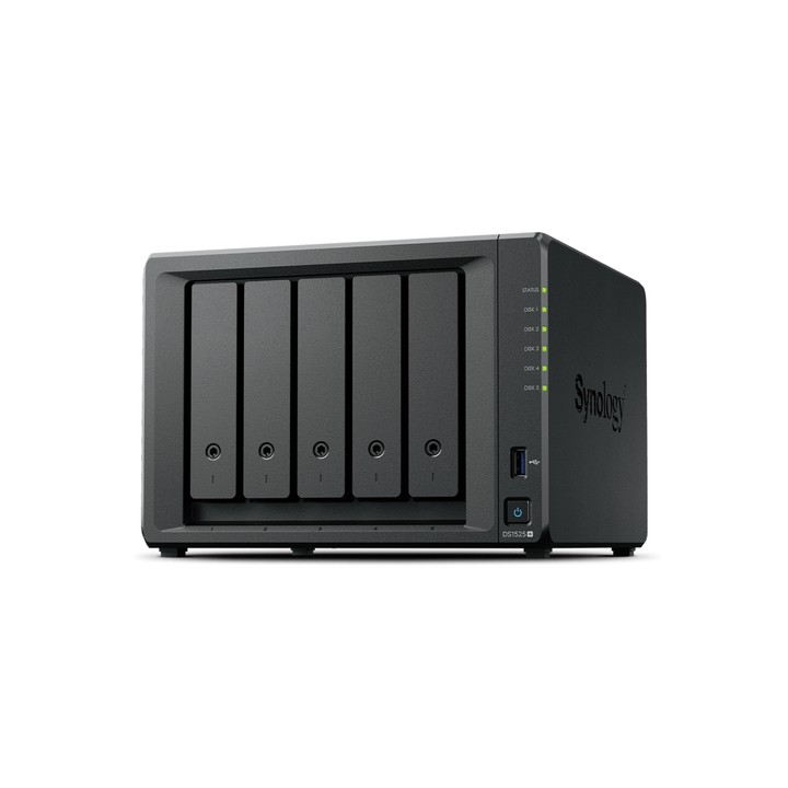 SYNOLOGY NAS TOWER RACK 5X SATA, 2X NVME, RYZEN V1500B, 8GB ECC, 2.5GBE, 1200FPS@720P, 2 LICENZE INC