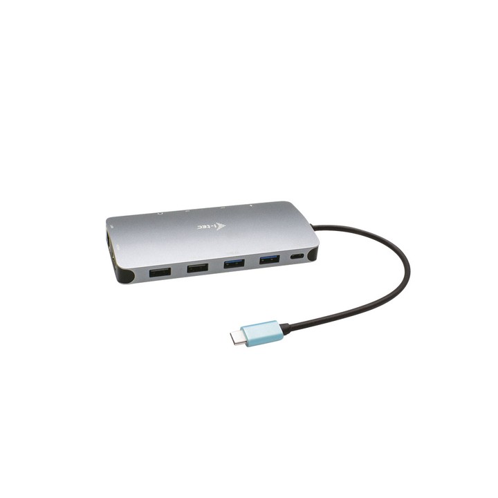 I-TEC NANO DOCKING STATION USB-C CON 3 DISPLAY, POWER DELIVERY 100W, RIVESTIMENTO IN METALLO