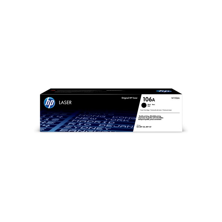 HP TONER NERO 1000 PAG, 106A