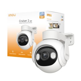 IMOU CRUISER 2 3K TELECAMERA OUTDOOR MOTORIZZATA 5MP FULL COLOR, WI-FI 6, SIRENA, FARETTO
