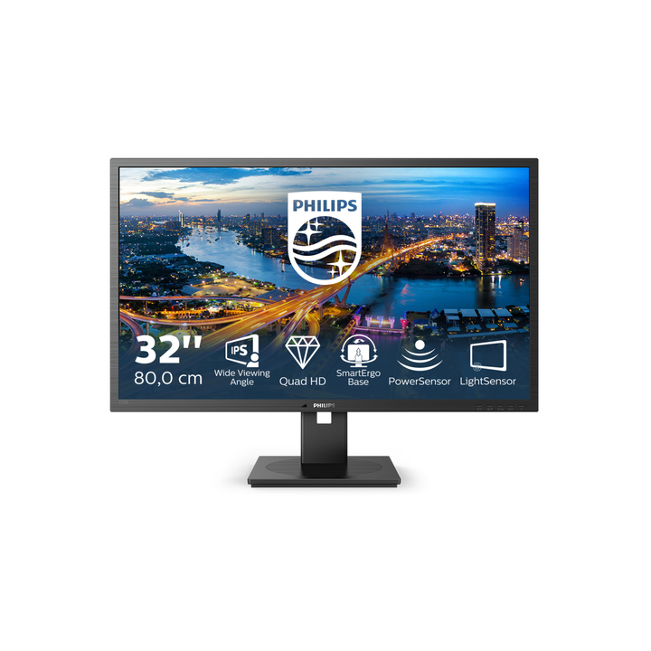 PHILIPS MONITOR 32 LED IPS 16:9 2560x1440 4MS 250 CDM, DP/HDMI, PIVOT, MULTIMEDIALE