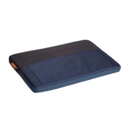 TRUST CUSTODIA/SLEEVE 16" MORBIDA PER LAPTOP/NOTEBOOK REALIZZATA CON PET RICICLATO - LISBOA BLU