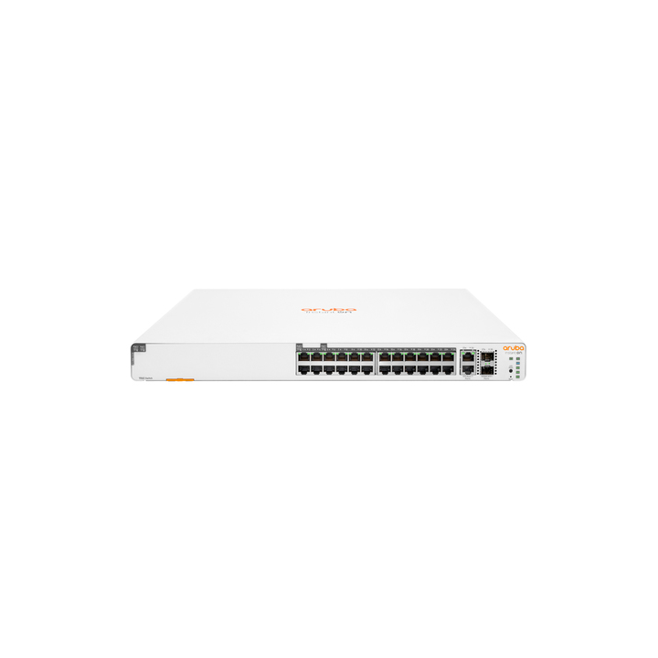 HPE NETWORKING INSTANT ON SWITCH 20P GIGABIT CL4 4P GIGABIT CL6 POE 2P 10GBT 2P SFP+ 370W 1960