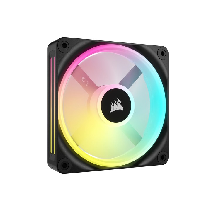CORSAIR VENTOLA QX RGB SERIES, ICUE LINK QX120 RGB, 120MM MAGNETIC DOME RGB FAN, SINGLE FAN