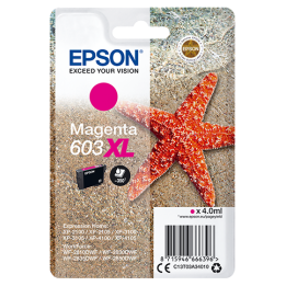 EPSON CARTUCCIA INK MAGENTA, STELLA MARINA, 603 XL