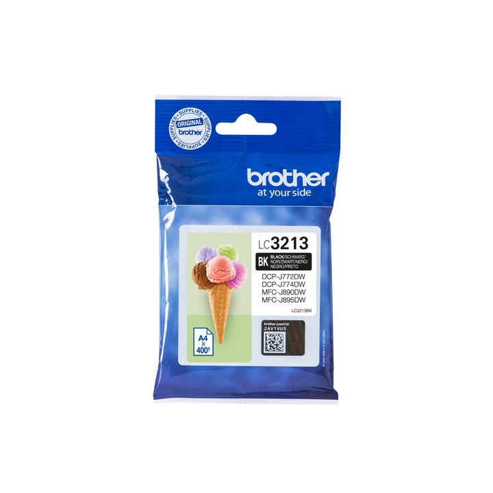 BROTHER CART INK NERO PER DCPJ772/J774/MFCJ890DW/J895DW DA 400PG
