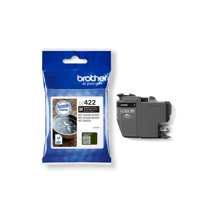 BROTHER CART INK NERO DA 550 PG