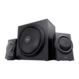 TRUST SET ALTOPARLANTI SPEAKERS 2.1 120W PICCO (60W RMS) - CON TELECOMANDO CON INGRESSO AUX + PRESA