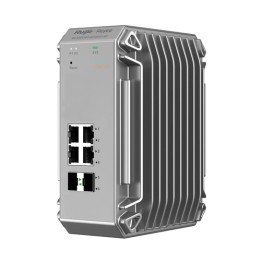 REYEE CLOUD INDUSTRIAL SWITCH L2 FULL MANAGED IP40. 4X1GE POE+ POWER BUDGET 120W 2XSFP