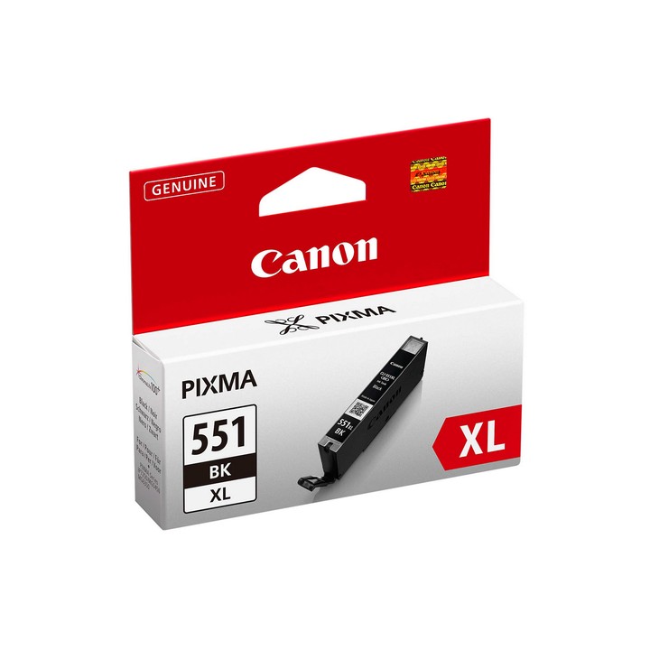CANON CART INK NERO ALTA CAPACITA PER PIXMA IP7250 MG5450 MG6350 CLI-551XL BK