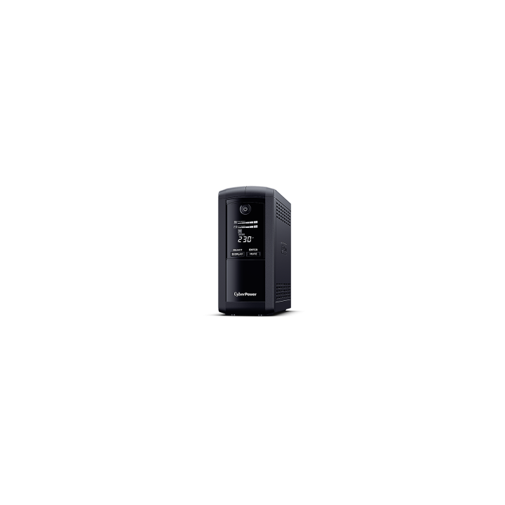 CYBER POWER UPS SIMULATED SINEWAVE VP1000ELCD LCD 850VA/425W AVR USB..