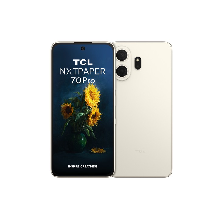 TCL SMARTPHONE NXTPAPER 70 Pro 256GB version Nebula Gold