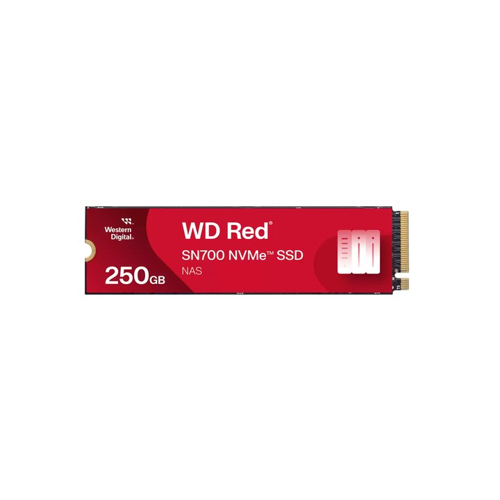 WESTERN DIGITAL SSD RED 250GB SN700 NVME M.2 PCIE GEN3 5Y WARRANTY