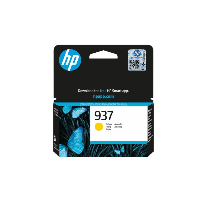 HP CART INK GIALLO 937