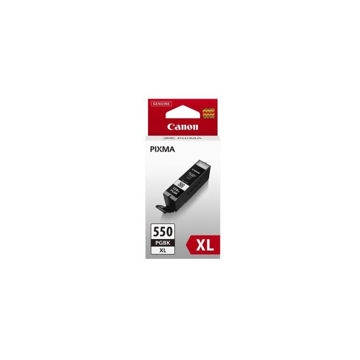 CANON CART INK NERO PIGMENTATO ALTA CAPACITA PER PIXMA IP7250 MG5450 MG6350 PGI-550XL PGBK