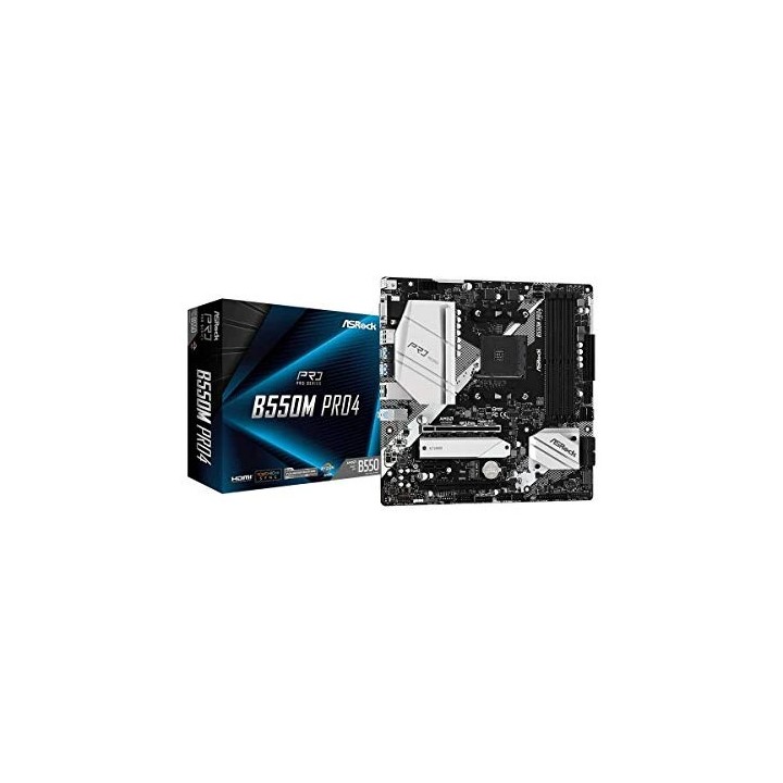 ASROCK MB AMD AM4 B550/4DDR4/6SATA3
