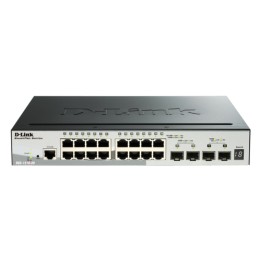 D-LINK SWITCH 52 PORTE GIGABIT POE MANAGED, INCLUDE 4 PORTE 10G SFP+