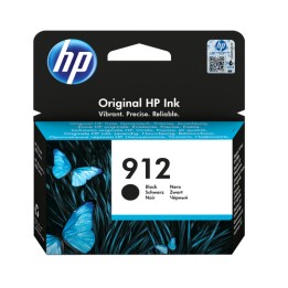 HP CART. INK NERO, 912 BLACK ORIGINAL