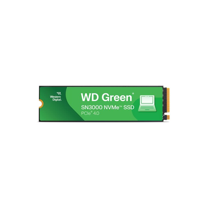 WESTERN DIGITAL SSD GREEN 500GB SN3000 M.2 NVME
