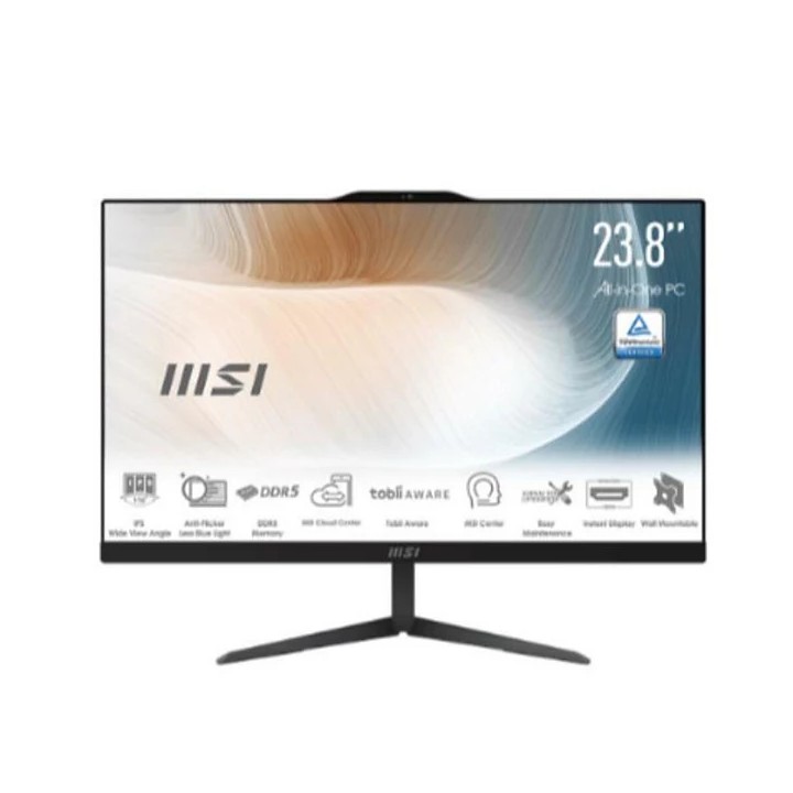MSI PC AIO 23,8" BLACK Intel Core 5 120U 16GB 512GB SSD WIN 11 PRO