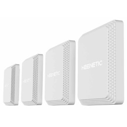 KEENETIC VOYAGER PRO (KN-3510), ACCESS POINT WI-FI AX1800, MESH, 2 PORTE 1GBPS, POE, MENU MULTI LINGUA, 4-PACK