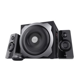 TRUST SET ALTOPARLANTI SPEAKERS 2.1 120W PICCO (60W RMS) - CON TELECOMANDO CON INGRESSO AUX + PRESA