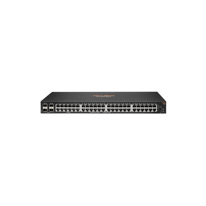 HPE SWITCH ARUBA 6100 48 PORTE 10/100/1000 + 4X 1GB/10GB SFP+