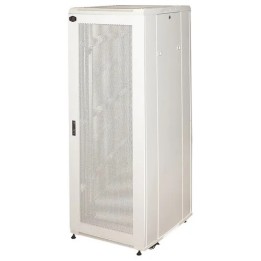 ARMADIO RACK PER RETI 19 26U (A)1291, (L)600, (P)600 COLORE GRIGIO PORTA TRAFORATA SERIE EAVI