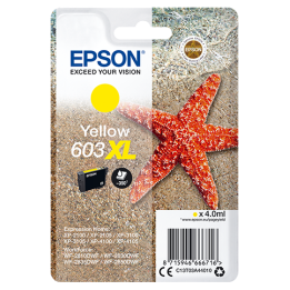EPSON CARTUCCIA INK GIALLO, STELLA MARINA, 603 XL