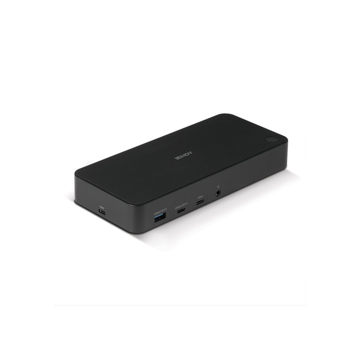 LINDY DOCKING PRO UNIVERSALE, USB C E A, SUPPORTO 3X4K (DP O HDMI)