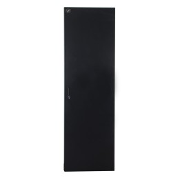 PORTA IN METALLO PIENO NERA PER ARMADI LINK 32U LARGHEZZA 600MM CON SERRATURA