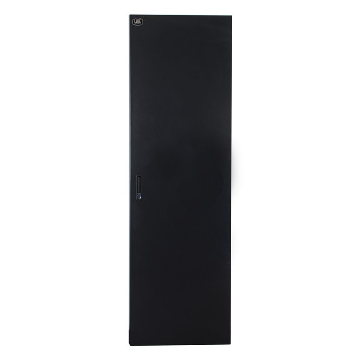 PORTA IN METALLO PIENO NERA PER ARMADI LINK 32U LARGHEZZA 600MM CON SERRATURA