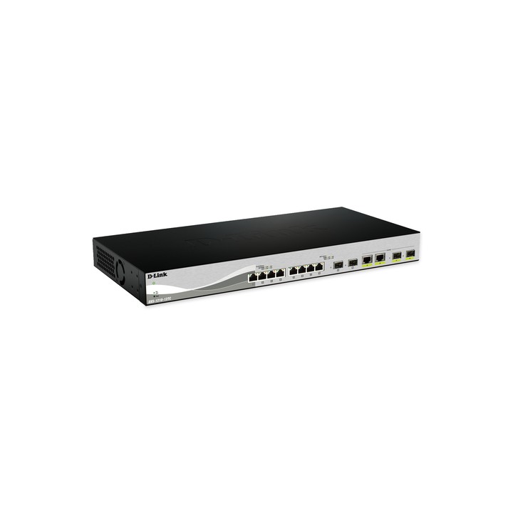 D-LINK SWITCH 12 PORTE MANAGED L2 1U NERO