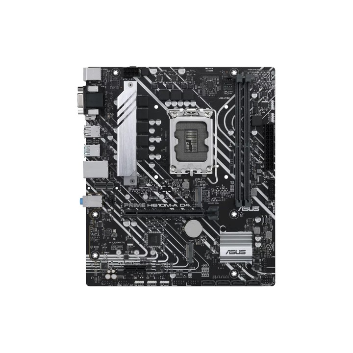 ASUS MB PRIME H610M-A D4-CSM LGA1700,H610,USB3.2 GEN 2,DUAL M.2