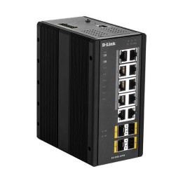 D-LINK SWITCH INDUSTRIALE 14 PORTE L2 MANAGED 10XGIGABIT BASE-T POE, 4X SFP
