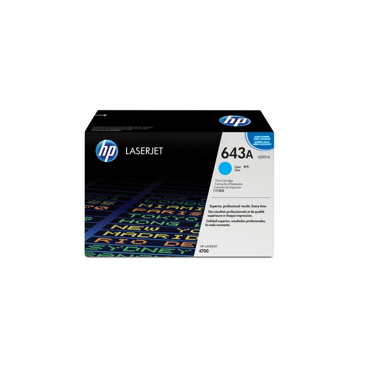 HP TONER CIANO X LJ COLOR 4700