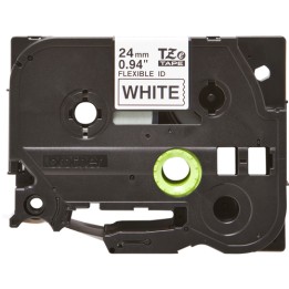 BROTHER NASTRO TZ 36MM NERO SU BIANCO FLESS
