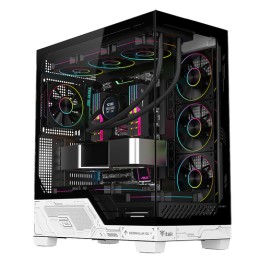 ITEK CASE NEBRALUX 01 GAMING TOWER ATX 4x12CM ARGB FAN 2xUSB3 TYPE-C TEMP GLASS SIDE FRONT PA