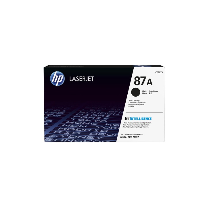 HP TONER NERO 87A, 8.500PAG PER LJ M5XX