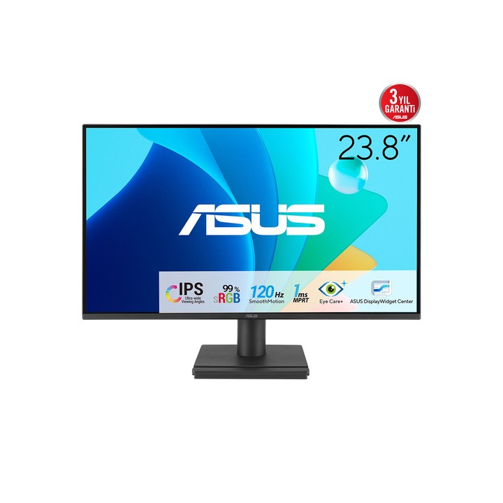 ASUS MONITOR 23,8 LED IPS 16:9 FHD 1MS 300 CDM, VGA/HDMI, 90LM02W0-B01171