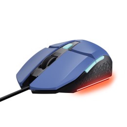TRUST MOUSE GAMING ILLUMINATO CABLATO 6.400DPI ACELLERAZIONE 20G - GXT109B FELOX BLU